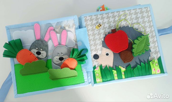 Книга из фетра