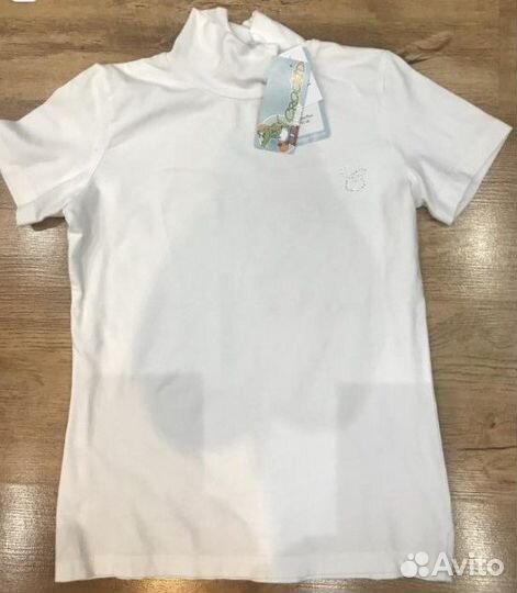 Блузка школьная крокид Р. 146, новая