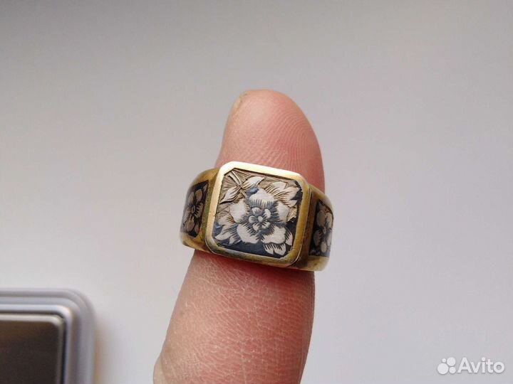 Печатка серебро 875пр