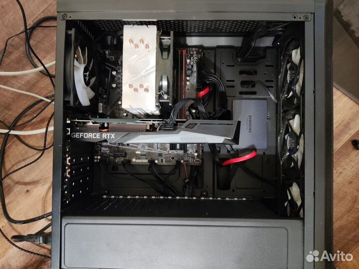 Игровой пк i5 10400f rtx 3060 + монитор acer KA242