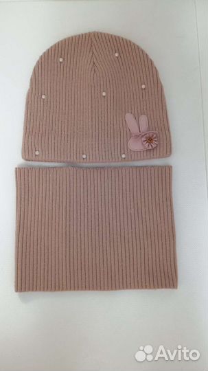 Комплект шапка-снуд