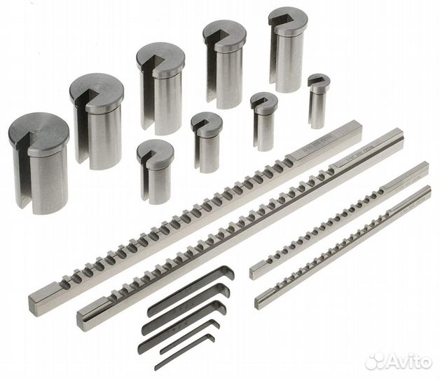 Протяжка (прошивка) шпоночных пазов 2-25мм