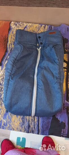 Чехол на ножки в коляску