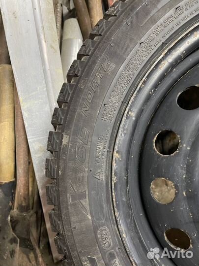 Колеса 5/114.3 michelin x ice north 205/55/16