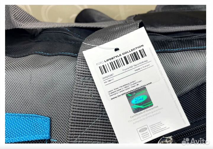 Лицензионная Большая спортивная сумка Ford Форд