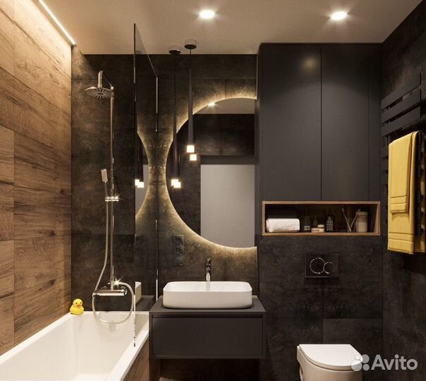 Ремонт ванной комнаты под ключ