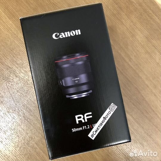 Новый объектив Canon RF 50mm f/1.2 USM L