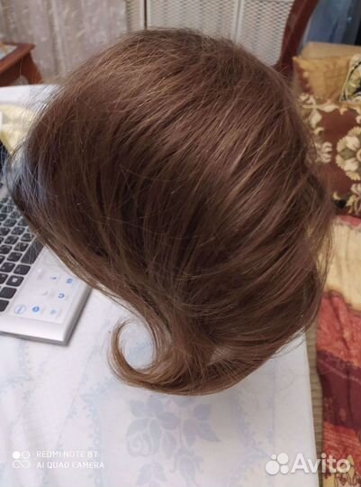 Шиньон из натуральных волос