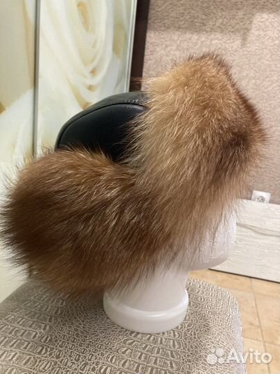 Шапка ушанка женская