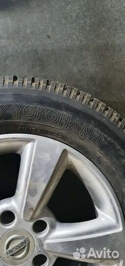 Колеса на Nissan x trail r 16