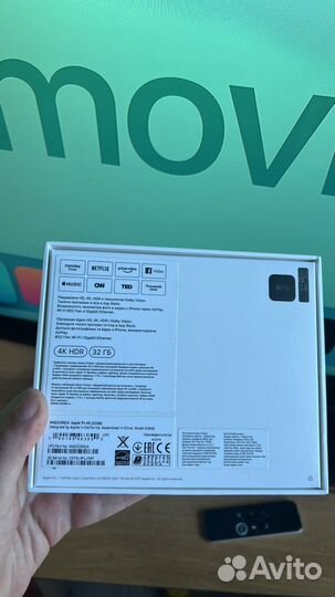 Тв приставка apple tv 4k