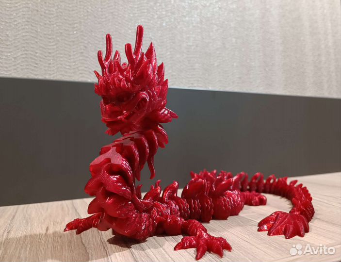 Императорский дракон на 3d принтере