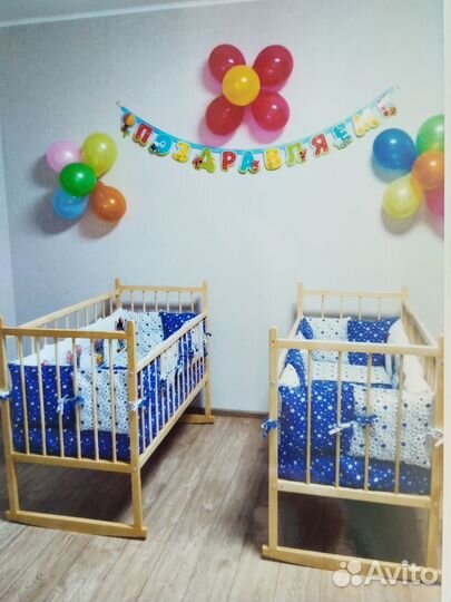 Детские кроватки для новорожденных