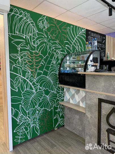 Роспись стен, картины на заказ