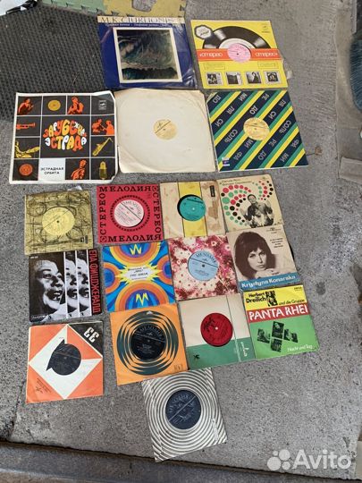 Виниловые пластинки СССР