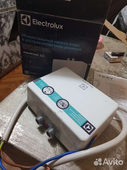 Electrolux моментальный нагрев воды в ультрак.разм