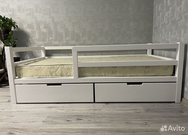 Детская кровать «Софа» из березы