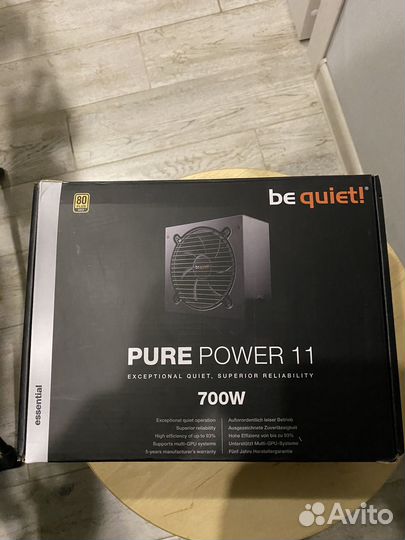 Блок питания для пк 700w be quiet Pure Power 11