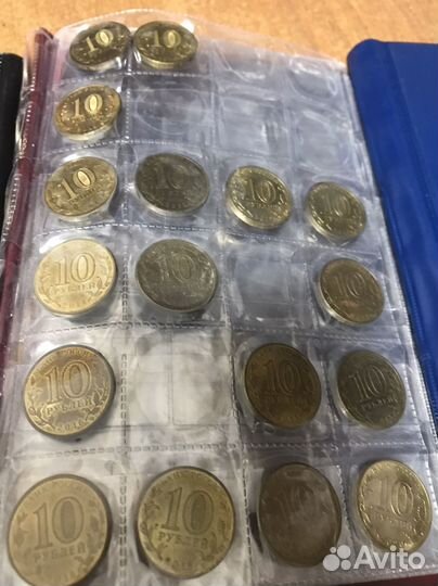 Монеты 10 руб гвс и бим от