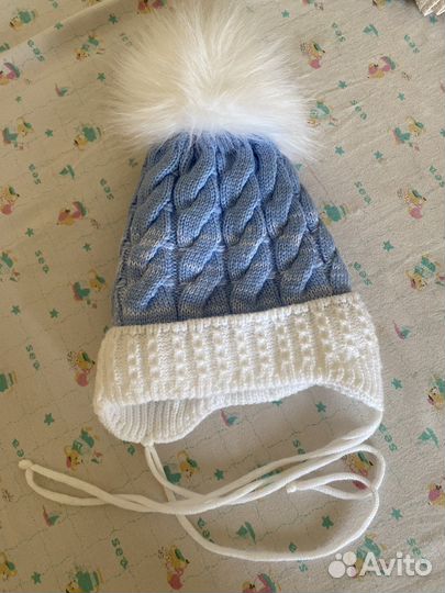 Шапка детская зима