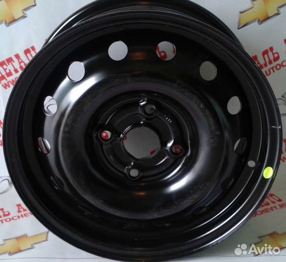 Диск колеса стальной 6х15 4х114.3 ET44 56.6 GM