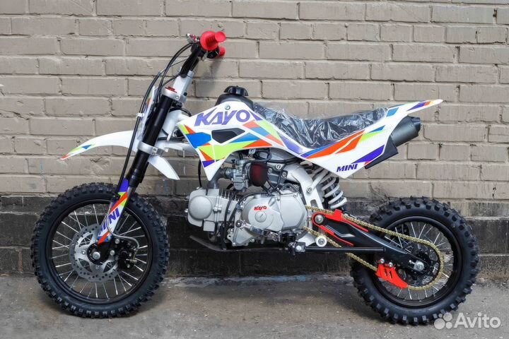 Мотоцикл kayo(Кайо) mini YX125EM pitbike