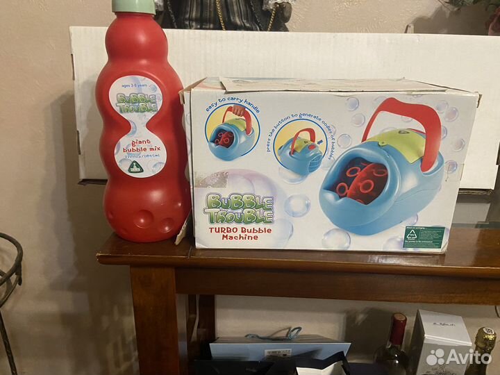 Аппарат/машина для мыльных пузырей