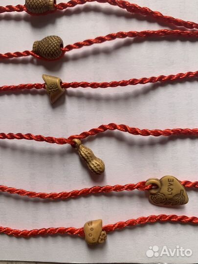 Браслет красная нить