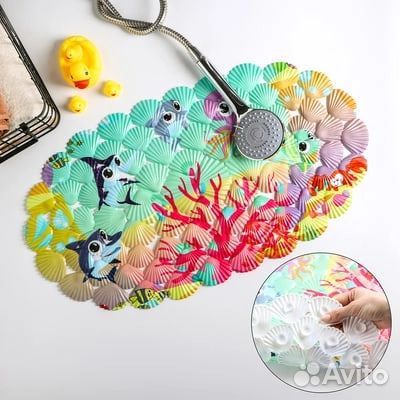 Противоскользящий коврики для ванны, для купания