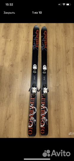 Горные лыжи фрирайд Head Zag AK 165 172 177 188см