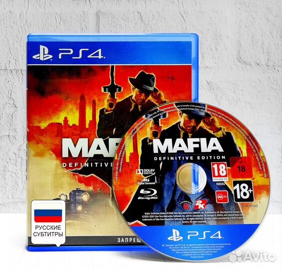 Mafia Definitive Edition Русские субтитры Видеоигр