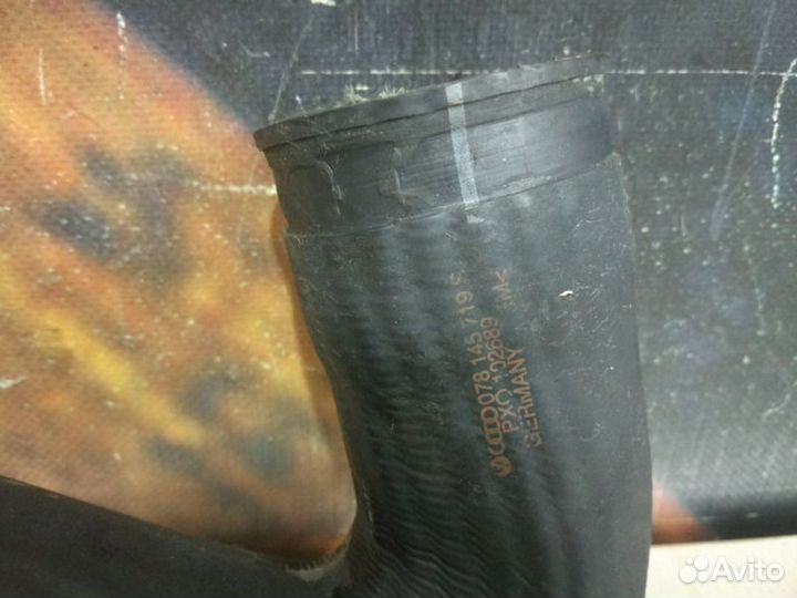 Патрубок интеркулера Audi Allroad C5 BES 2004