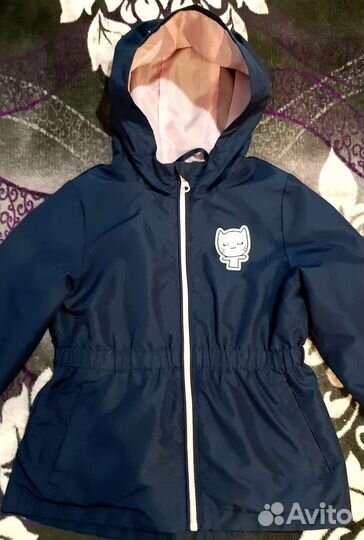 Ветровка для девочки 110
