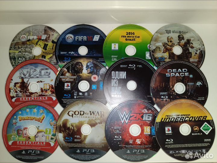 PS3 игры диски