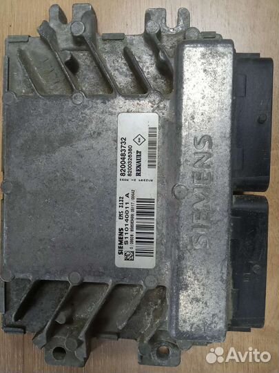 Блок управления renault logan1