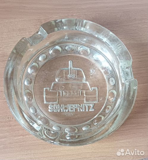 Хрустальная пепельница