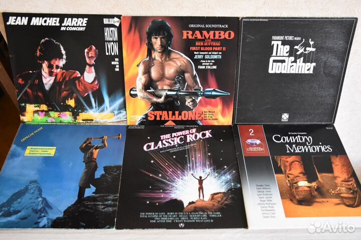 Eminem, Space, Sinatra, Jarre, Rambo, Godfather