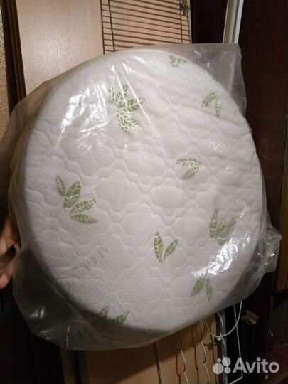 Матрас детский круглый диаметр 70