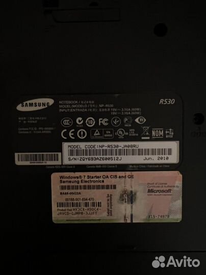 Samsung ноутбук