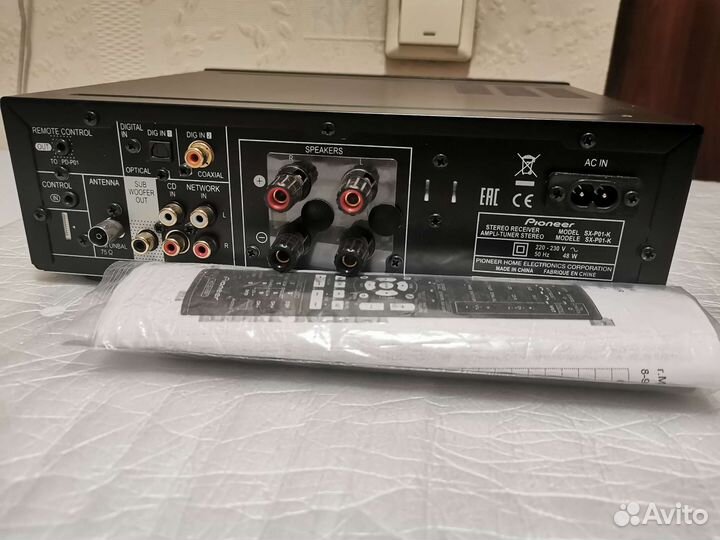 Стереоресивер Pioneer SX-P01, S-P01-LR/S-HM86GB