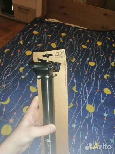 Подседельный штырь карбоновый 31.6 400