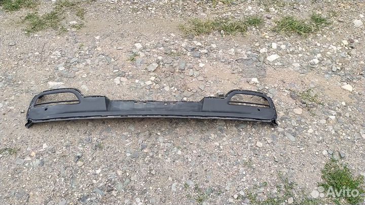 Накладка на задний бампер