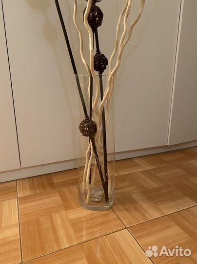 Ваза напольная IKEA + наполнение украшение