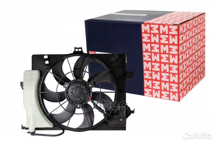 1 Вентилятор радиатора hyundai solaris -A/C 10