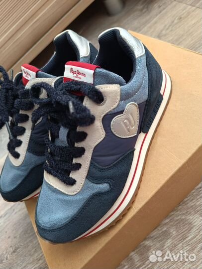 Кроссовки для девочки 33 размер Pepe jeans