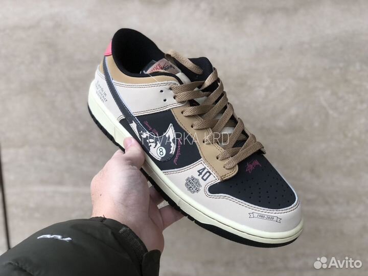 Кроссовки Nike Dunk Low Stussy 40th Anniversary