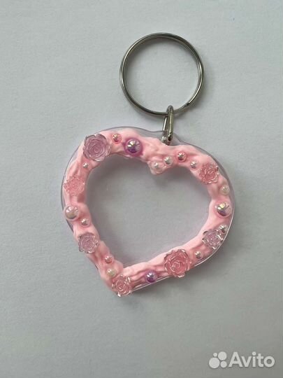 Брелоки в форме сердечка