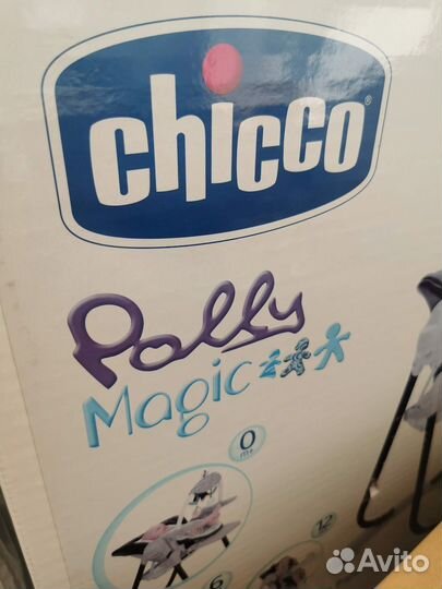 Стульчик для кормления Chicco Polly Magic