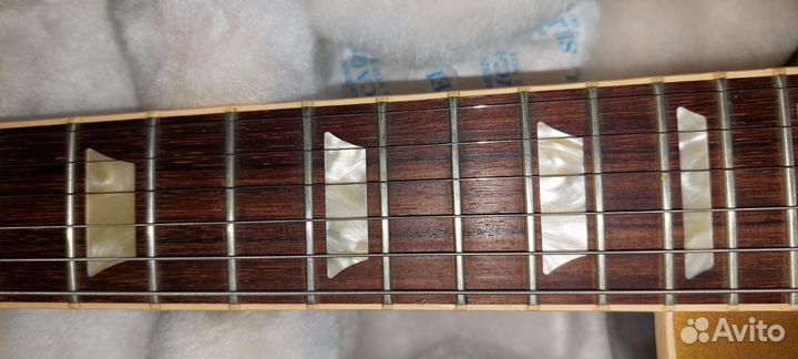 Гитара коллек Gibson Les Paul custom top gold