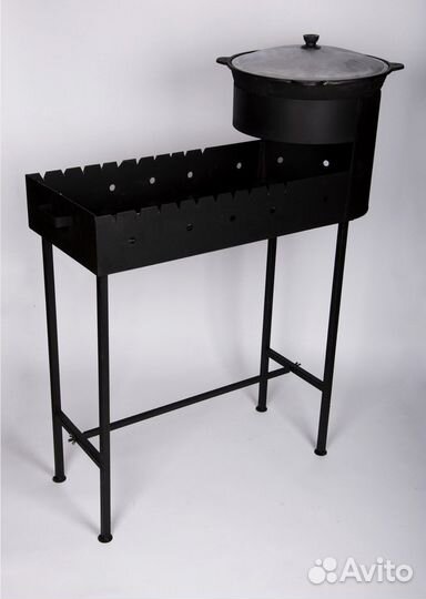 Комплект: казан 12л / 10 шампуров + специи